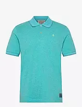 Melange Regular Fit Polo Scotch & Soda Green