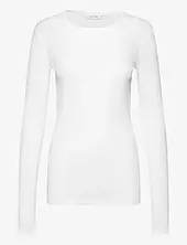 Thyra L/s Cotton Top Drop Needle Go Gai+lisva White