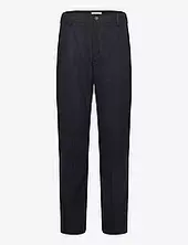 Como Reg Wool Suit Pants Les Deux Navy