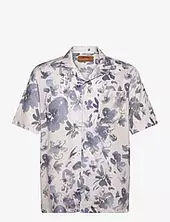 Mmgbabel Linen Shirt Mos Mosh Gallery Blue
