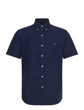 Custom Fit Stretch Poplin Shirt Polo Ralph Lauren Navy