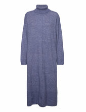 Objabbie L/s Knit Dress Pb12 Object Blue