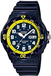 Casio Herreur Mrw-200hc-2bvdf Collection Sort/resinplast Ø45 Mm