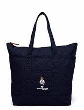Polo Bear Canvas Tote Polo Ralph Lauren Navy