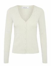 Opeyakb Cardigan Karen By Simonsen Cream