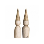 By Brorson Træ Nisse Ahorn Og Eg - 18 Cm