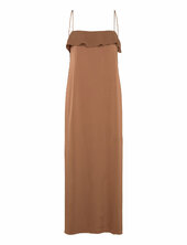 Fluid Draped Strap Dress Filippa K Brown