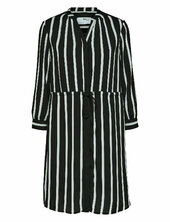 Slfdamina 7/8 Aop Dress B Noos Selected Black