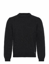 Crewneck Knit Cashmere Blend Han Kjøbenhavn Black