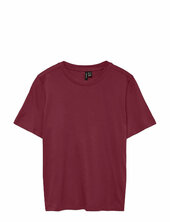 Vmpaulina Ss T-shirt Jrs Noos Vero Moda Red