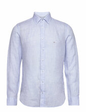 Linen Slim Fit Shirt Michael Kors Blue
