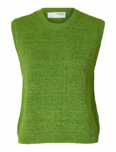 Slfalma Sl Knit Vest Selected Green
