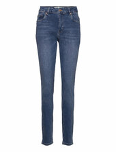 Pzjoy Hw Jeans Skinny Leg Pulz Jeans Blue