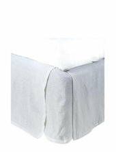 Miramar Bed Skirt Himla White